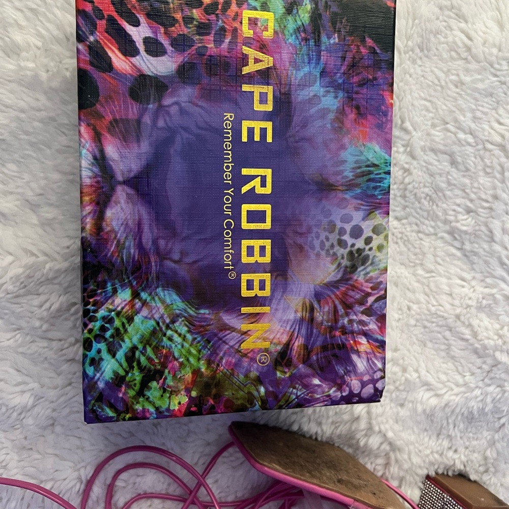 Cape Robbin Multicolor Abstract Shoe Box